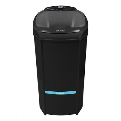 Lavadora de Roupas Suggar Lavamax Eco 15kg Semiautomática Preto com Dispenser 110V