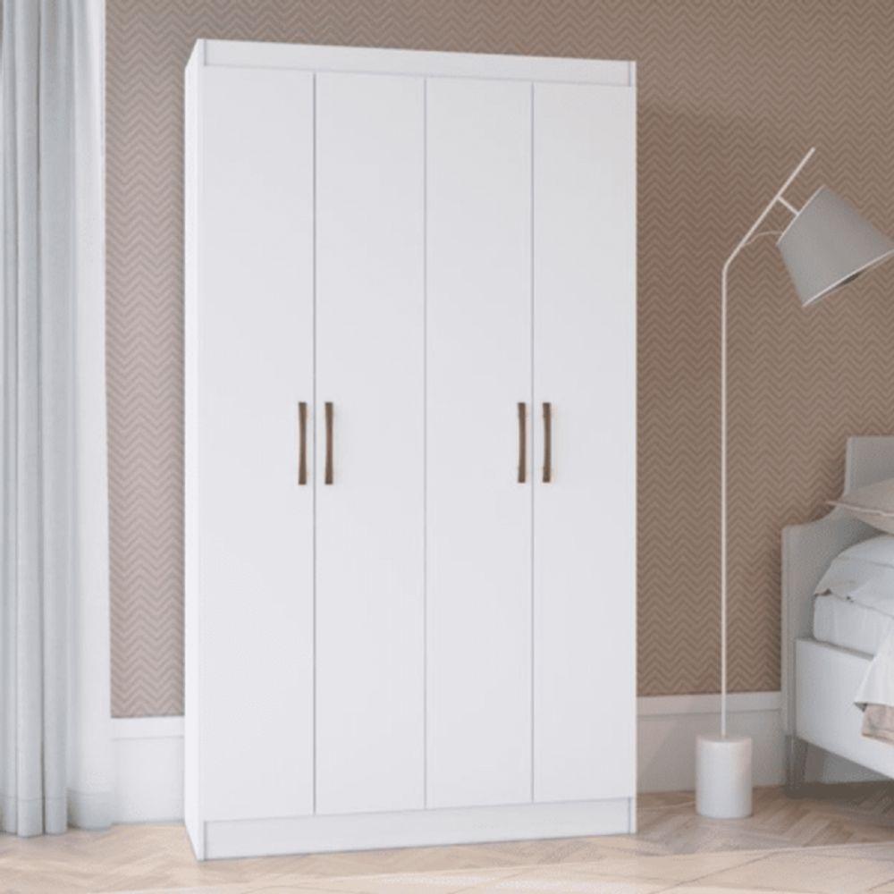 Armario Multiuso Dueto 4 Portas 8 Prateleiras Branco Doripel - 1