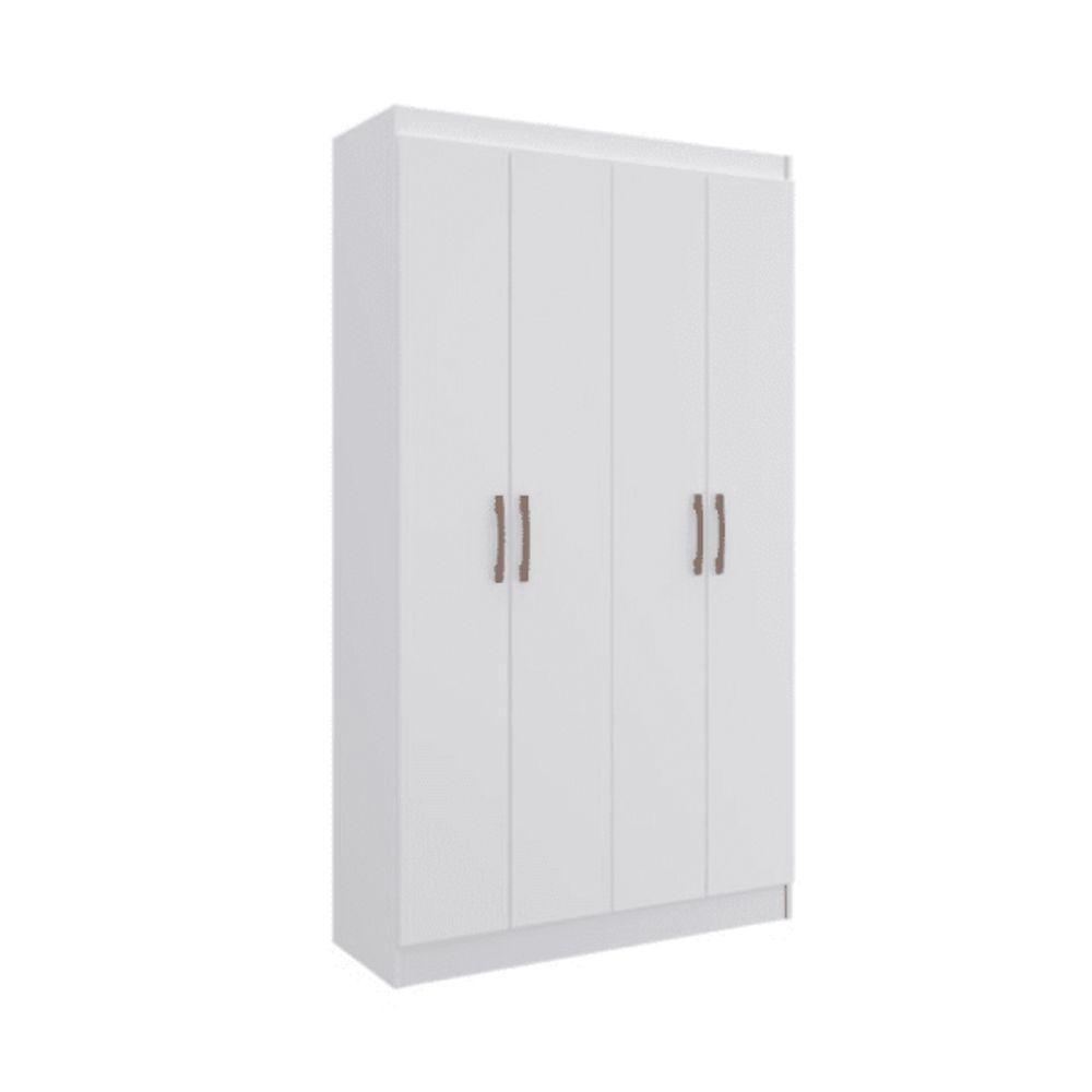 Armario Multiuso Dueto 4 Portas 8 Prateleiras Branco Doripel - 2