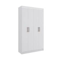 Armario Multiuso Dueto 4 Portas 8 Prateleiras Branco Doripel - 2