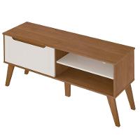 Rack Bancada Para Tv 60 Pol 134 Cm 4710 Cinamomo Off White Arly - 3