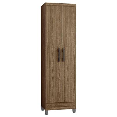 Armário Multiuso 52cm 2 Portas Muniz P11 Castanho - Mpozenato