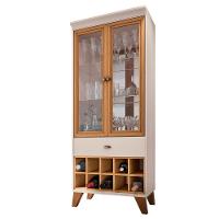 Cristaleira Adega Sala De Jantar ópera Off White/cinamomo - Hb Móveis - 2