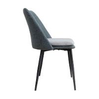 Kit 2 Cadeiras Quebec Com Assento Em Mdf E Base Em Aço Grafite - 3