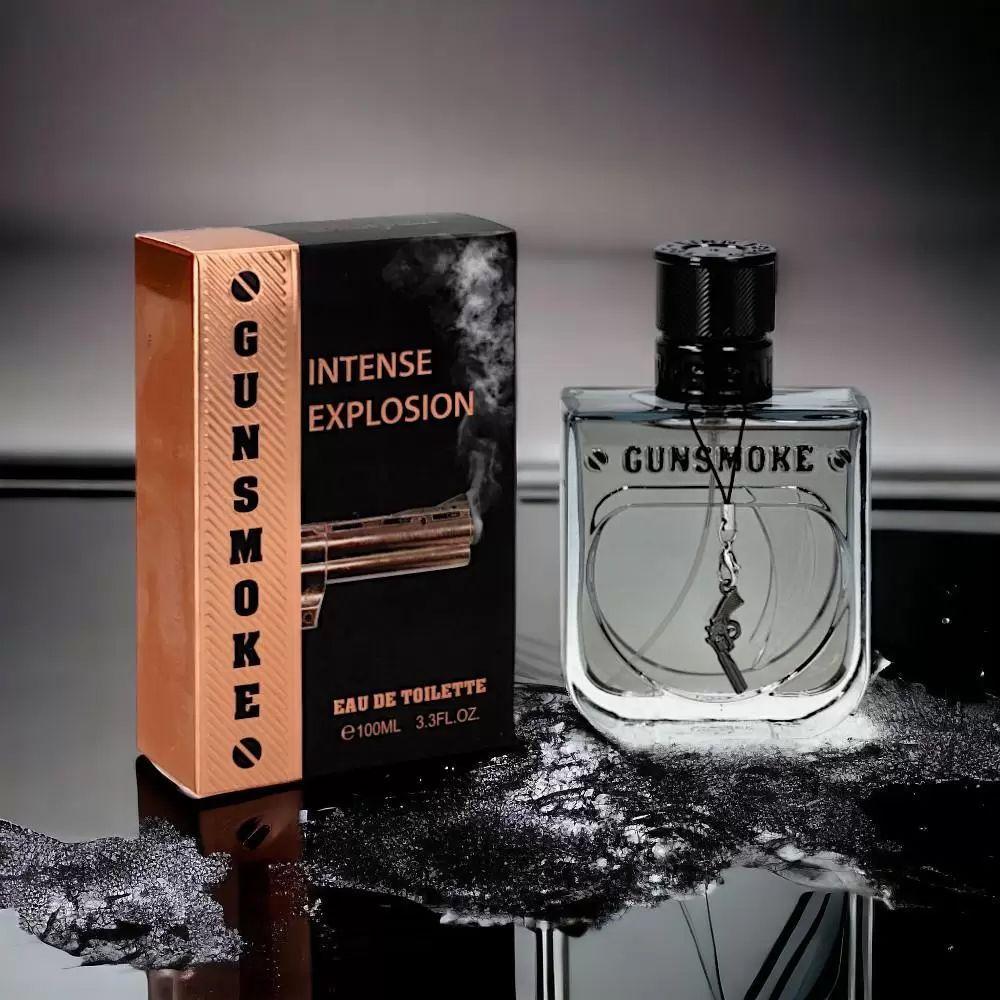Perfume Gunsmoke Intense Explosion Linn Young Edt Masculino 100ml - 3