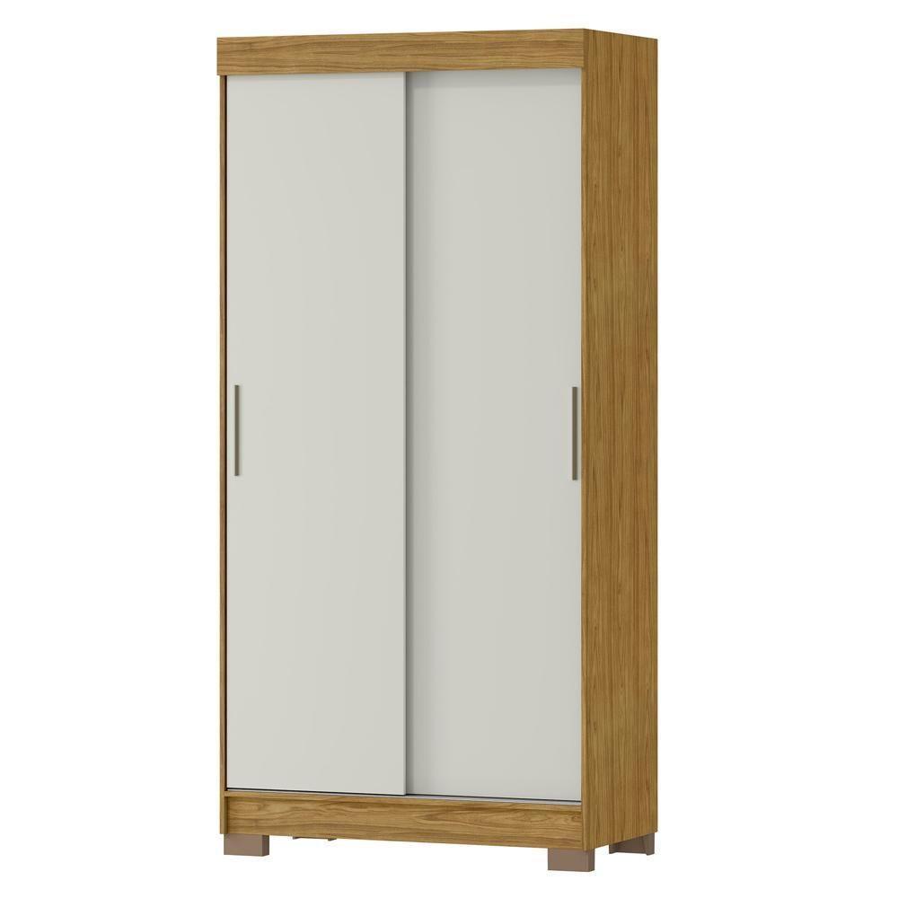 Guarda Roupa 2 Portas Correr Atr Rd041 Marrocos Off White Mxm - 2