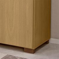 Comoda 5 Gavetas 2 Portas 152 Cm Ols Co008 Castanho Mxm - 2