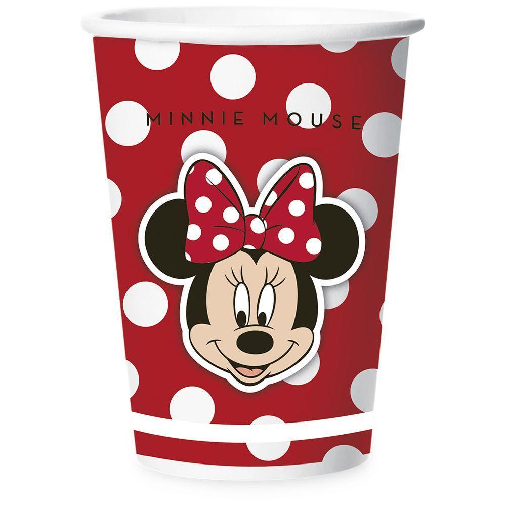 Copo De Papel Minnie Mouse Poá - 180ml - 12 Unidades - 2