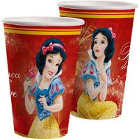 Copo De Papel Branca De Neve - 330ml - 8 Unidades - 1