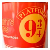 Copo Com Canudo Harry Potter Café - 500ml - 2