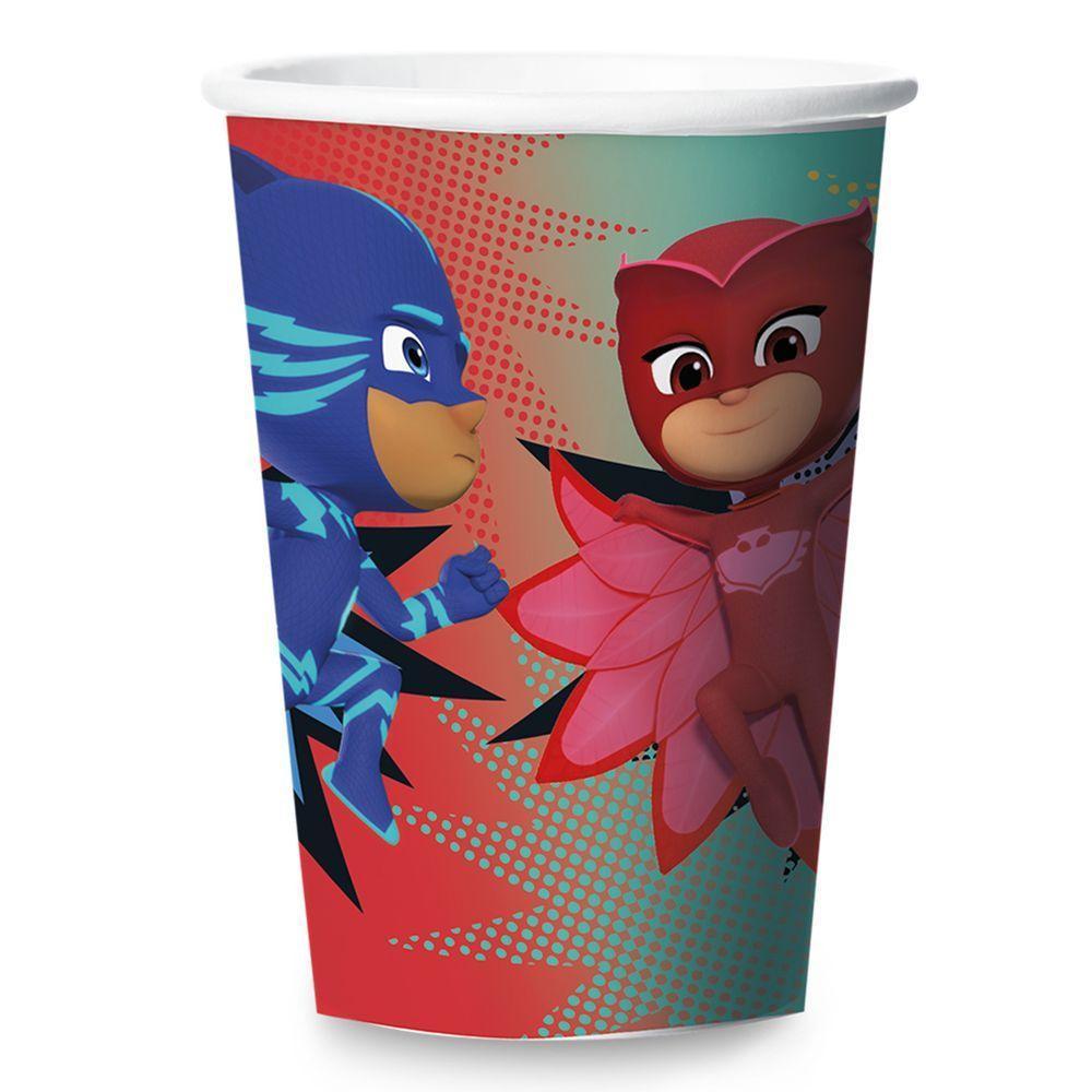 Copo De Papel Pj Masks - 180ml - 8 Unidades - 2