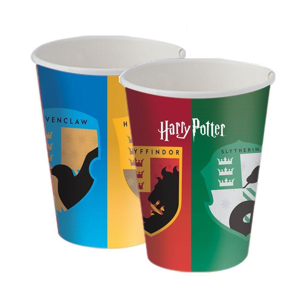 Copo De Papel Harry Potter New 200ml - 8 Unidades - 1