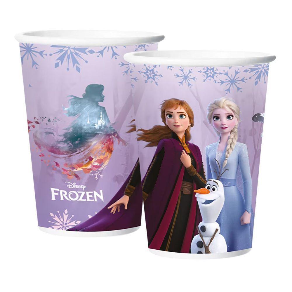 Copo De Papel Frozen 180ml - 8 Unidades - 1
