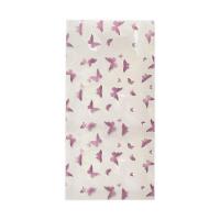 Saco De Poli Transparente Estampado 15x30cm - 50 Unidades Modelo Chuva De Amor