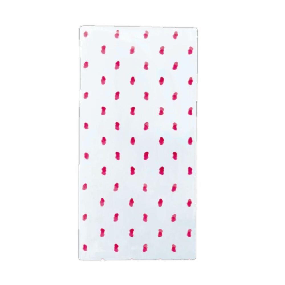 Saco De Poli Transparente Estampado 15x30cm - 50 Unidades Modelo Festa No Campo - 7