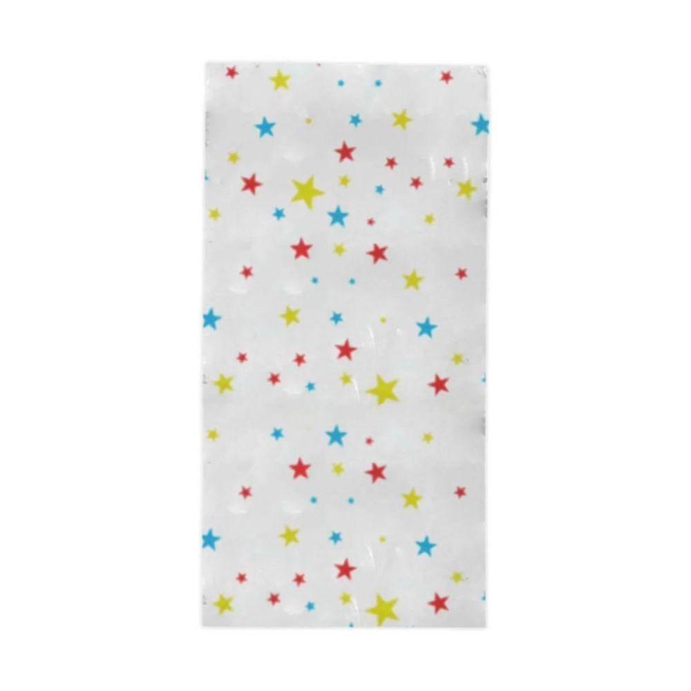 Saco De Poli Transparente Estampado 15x30cm - 50 Unidades Modelo Festa No Campo - 9