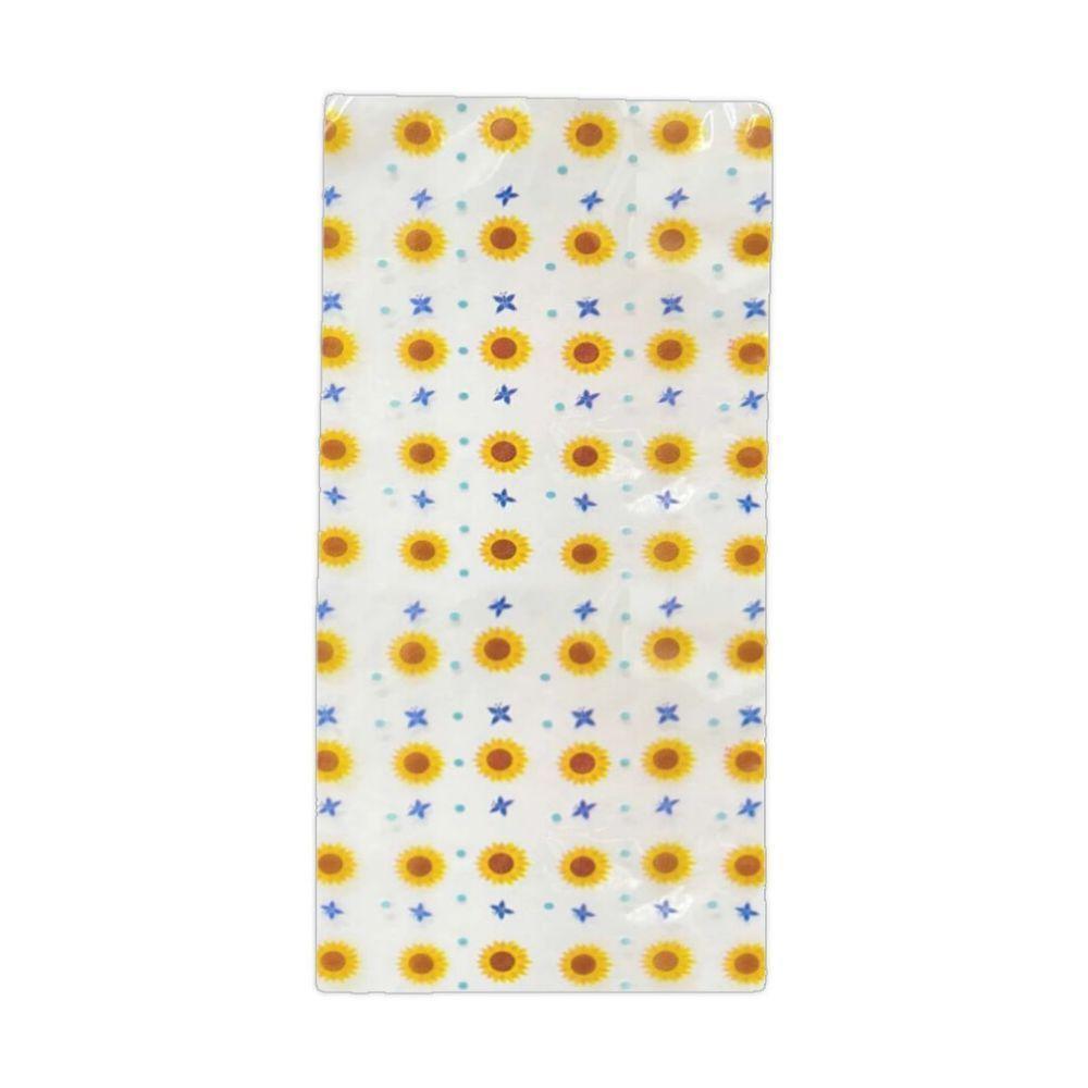 Saco De Poli Transparente Estampado 15x30cm - 50 Unidades Modelo Borboletas Lilás - 10