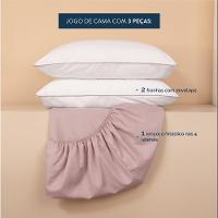 Jogo De Lençol King Linea Micropercal 200 Fios 3 Peças - Rose - 4