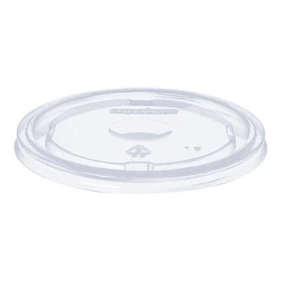 Tampa Para Copo De Isopor Transparente 240ml - 50 Unidades