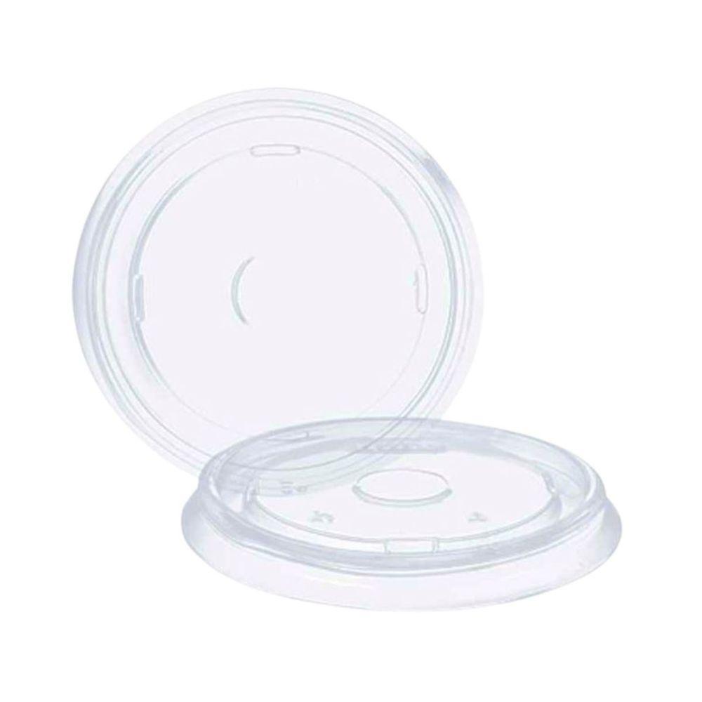 Tampa Para Copo De Isopor Transparente 180ml - 50 Unidades - 3