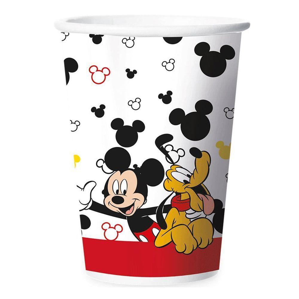 Copo De Papel Mickey Mouse - 180ml - 12 Unidades - 2