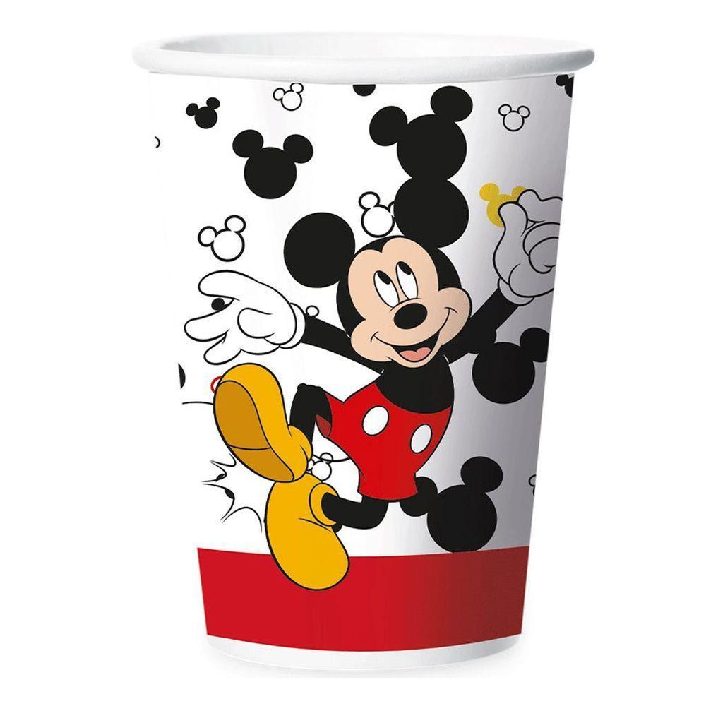 Copo De Papel Mickey Mouse - 180ml - 12 Unidades - 3