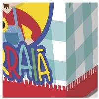 Cachepot De Papel Festa Junina Com Alça Menino - 8 Unidades - 3