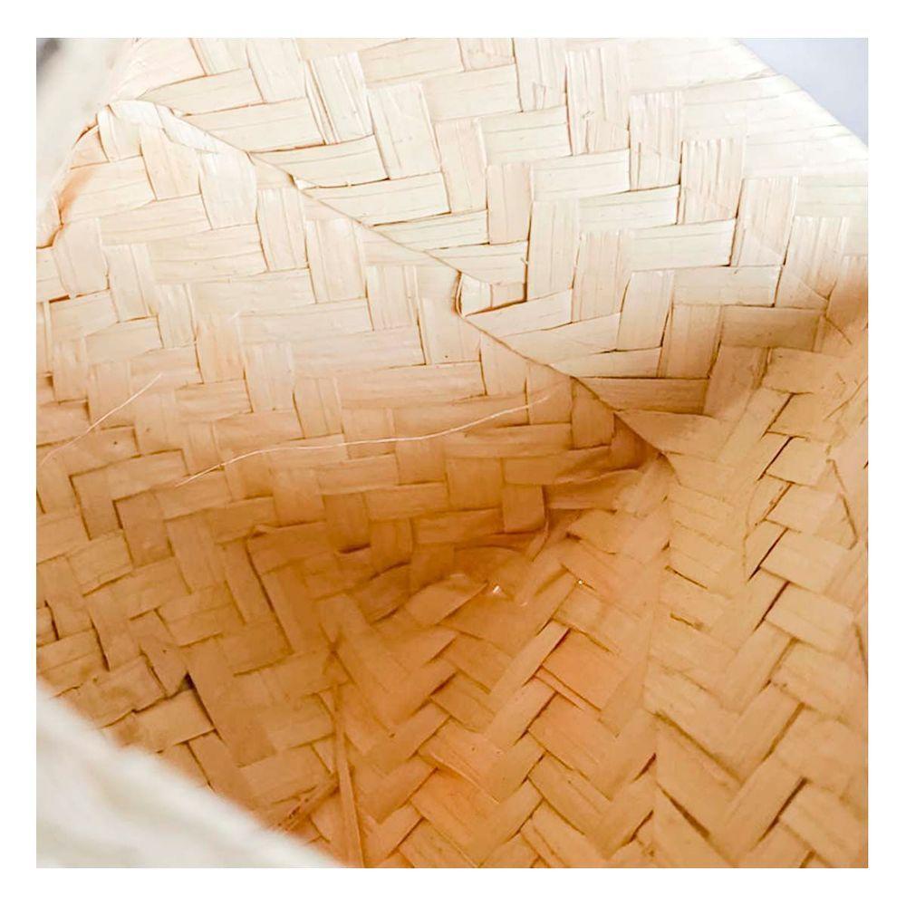 Mini Cachepot De Palha Para Festa Junina - 7cm X 5cm X 7cm - 3