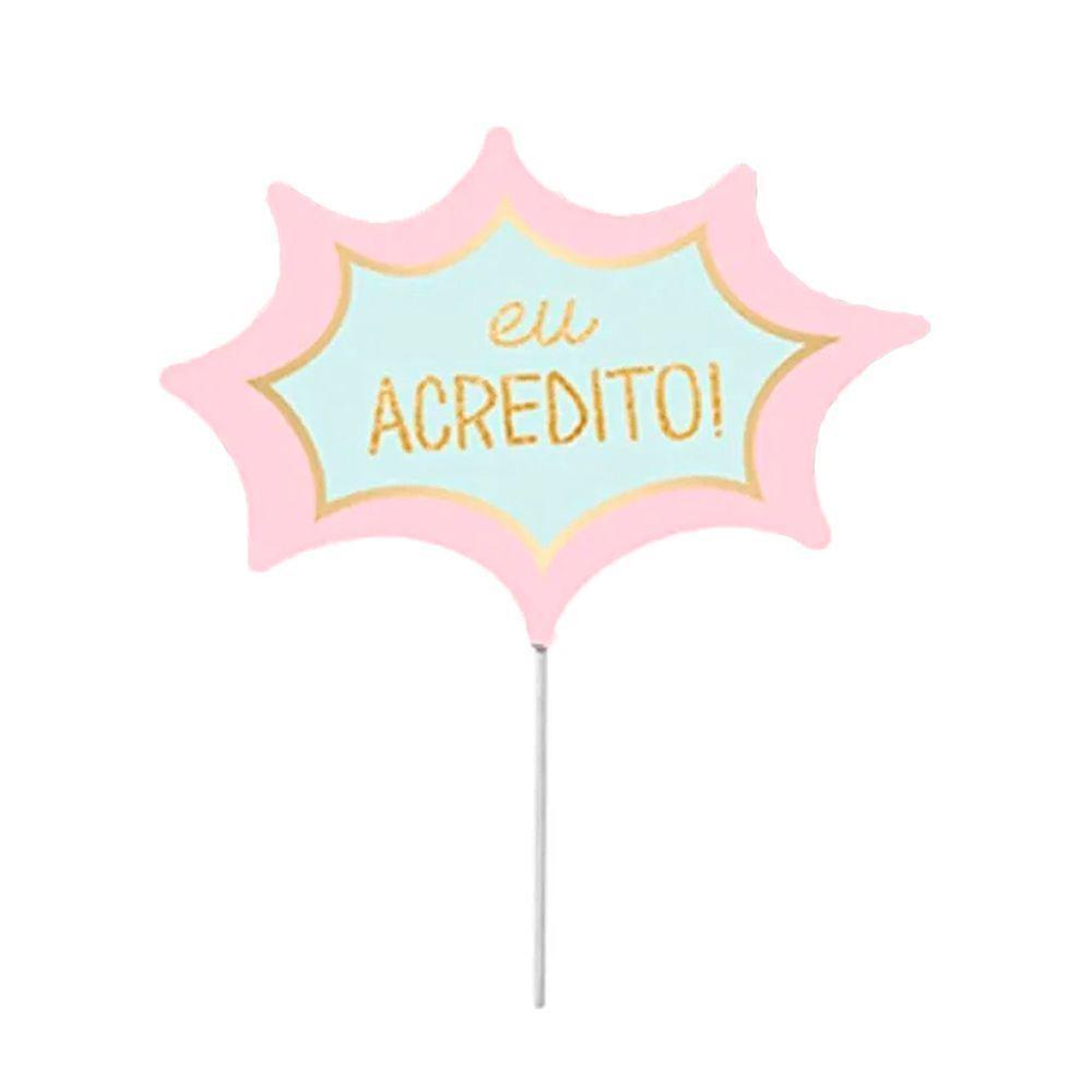 Plaquinhas Divertidas Unicórnio - 8 Unidades - 2