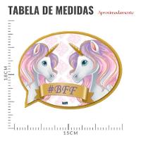 Plaquinhas Divertidas Unicórnio - 9 Unidades - 3