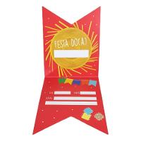 Convite Festa Junina Arraiá - 8 Unidades - 3