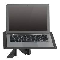 Suporte De Mesa Para Monitor Até 26 E Notebook Até 16 Articulado Octoo Clipway-n1 Base Preto - 2