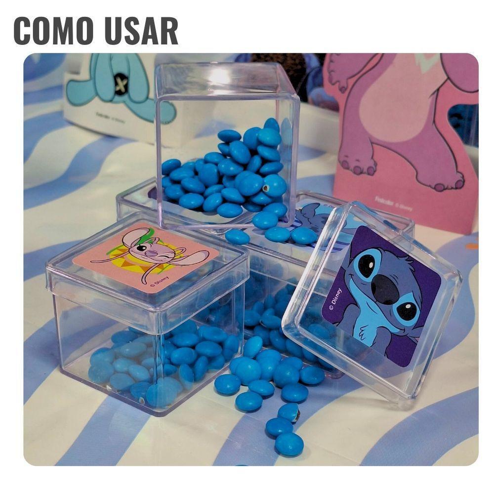 Caixa Acrílica Transparente 4cm X 4cm - 10 Unidades - 3