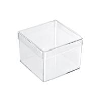Caixa Acrílica Transparente 4cm X 4cm - 10 Unidades - 1