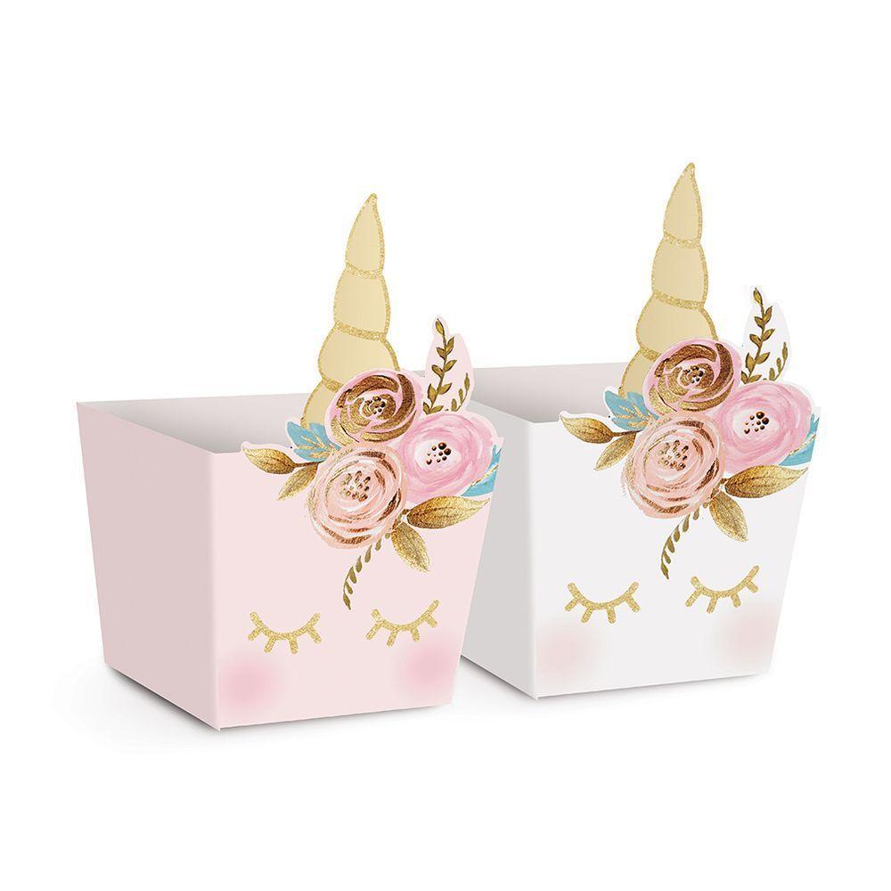 Cachepot De Papel Unicórnio - 8 Unidades - 1