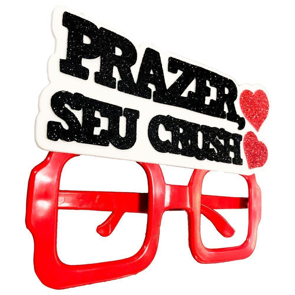 Óculos De Carnaval Sem Lentes - Prazer Seu Crush - 4
