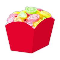 Cachepot Médio Vermelho 8cm - 8 Unidades - 1