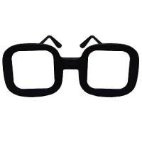 Óculos Chiquinha Sem Lentes - 1