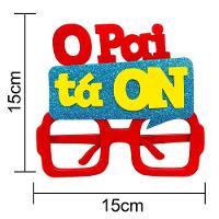 Óculos De Carnaval Sem Lentes - O Pai Tá On - 4