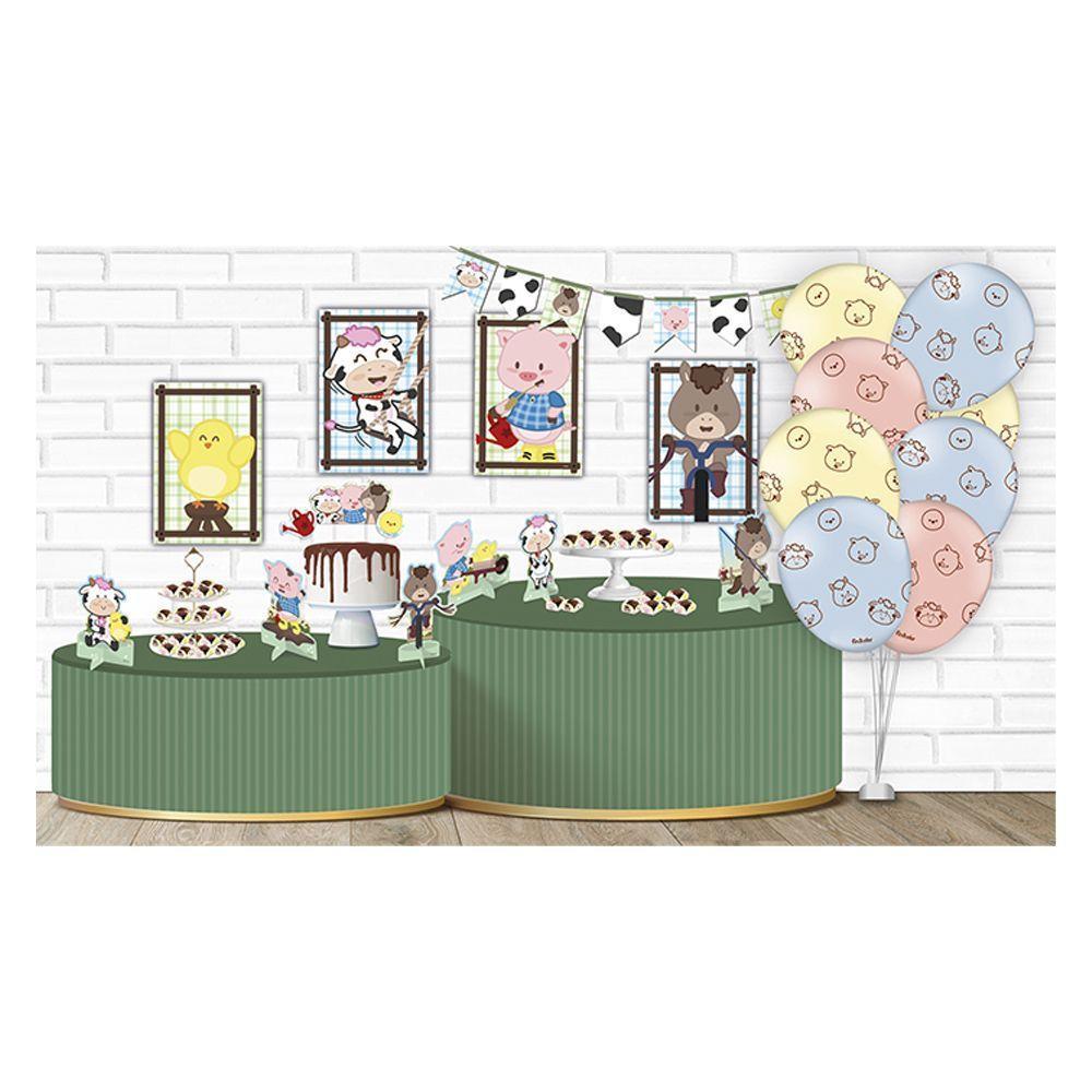 Kit Festa Fazendinha Aniversário - 62 Itens - 1