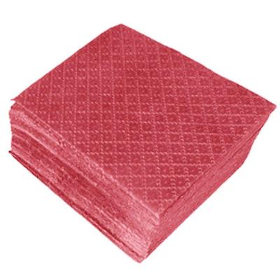 Guardanapo De Papel Liso Vermelho 30cm X 31cm - 50 Unidades
