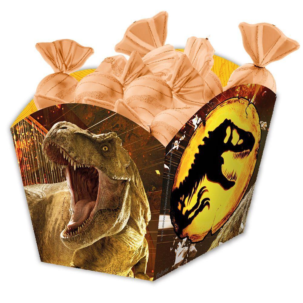 Cachepot De Papel Jurassic World Domínio - 8 Unidades - 1