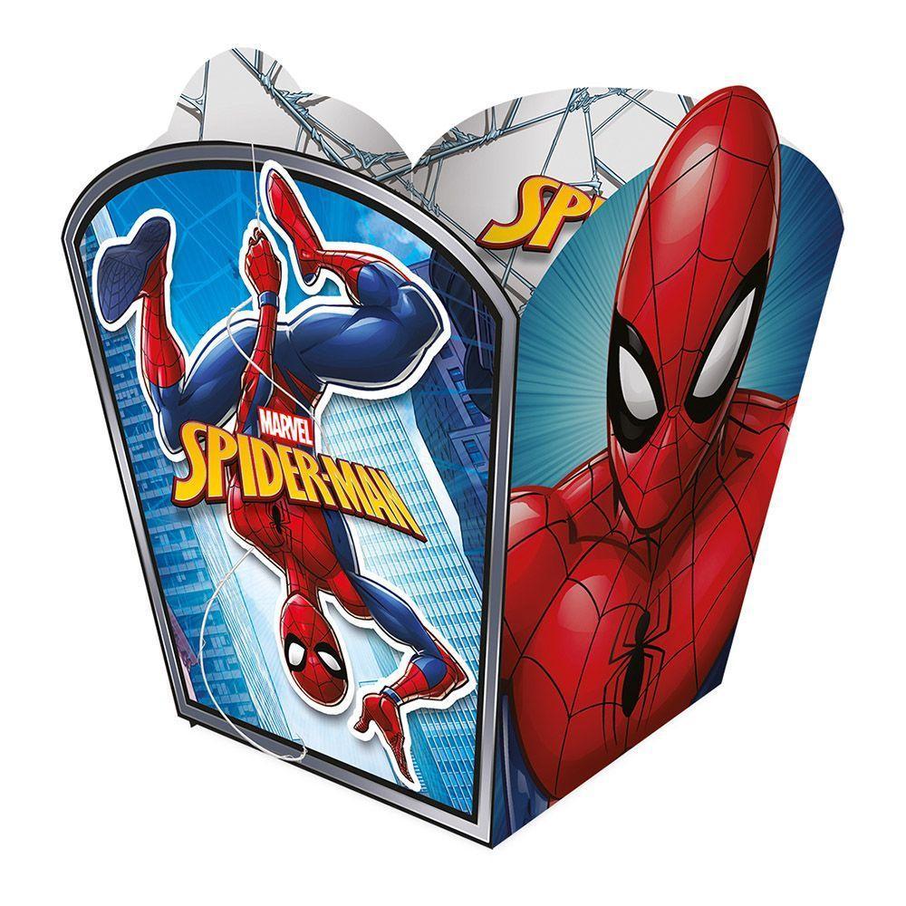 Cachepot De Papel Homem Aranha Pequeno - 4 Unidades - 3