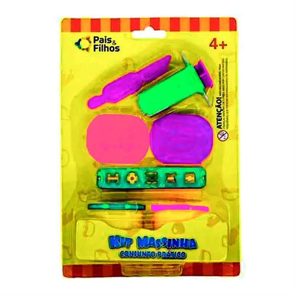 Kit Massinha De Modelar Conjunto Prático - 3