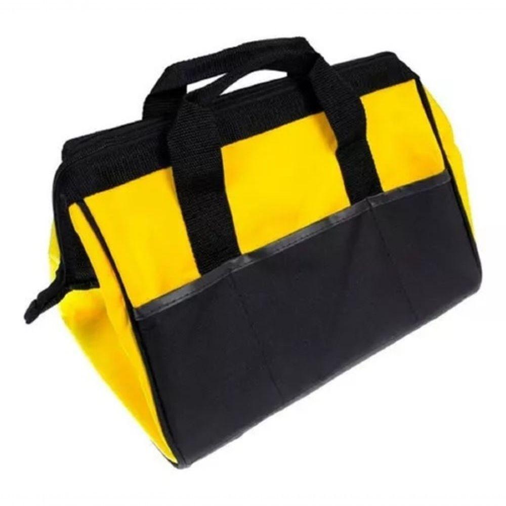 Bolsa De Lona Maleta Para Ferramentas 20 Bolsos Com Alça - 3