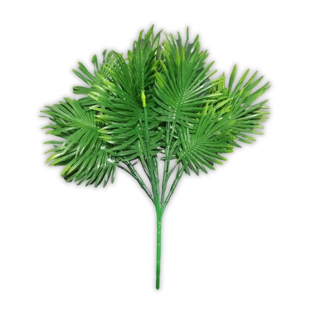 Buquê Flor Artificial Palmeirinha 5 Galhos - 35cm - 1