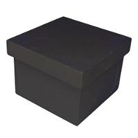 Caixa Pequena Para Lembrancinhas Em Mdf (7x7x5,5) Preto - 1