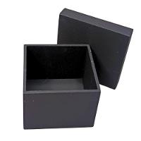 Caixa Pequena Para Lembrancinhas Em Mdf (7x7x5,5) Preto - 2