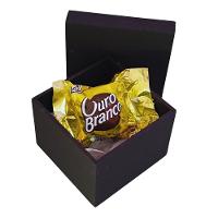 Caixa Pequena Para Lembrancinhas Em Mdf (7x7x5,5) Preto - 3