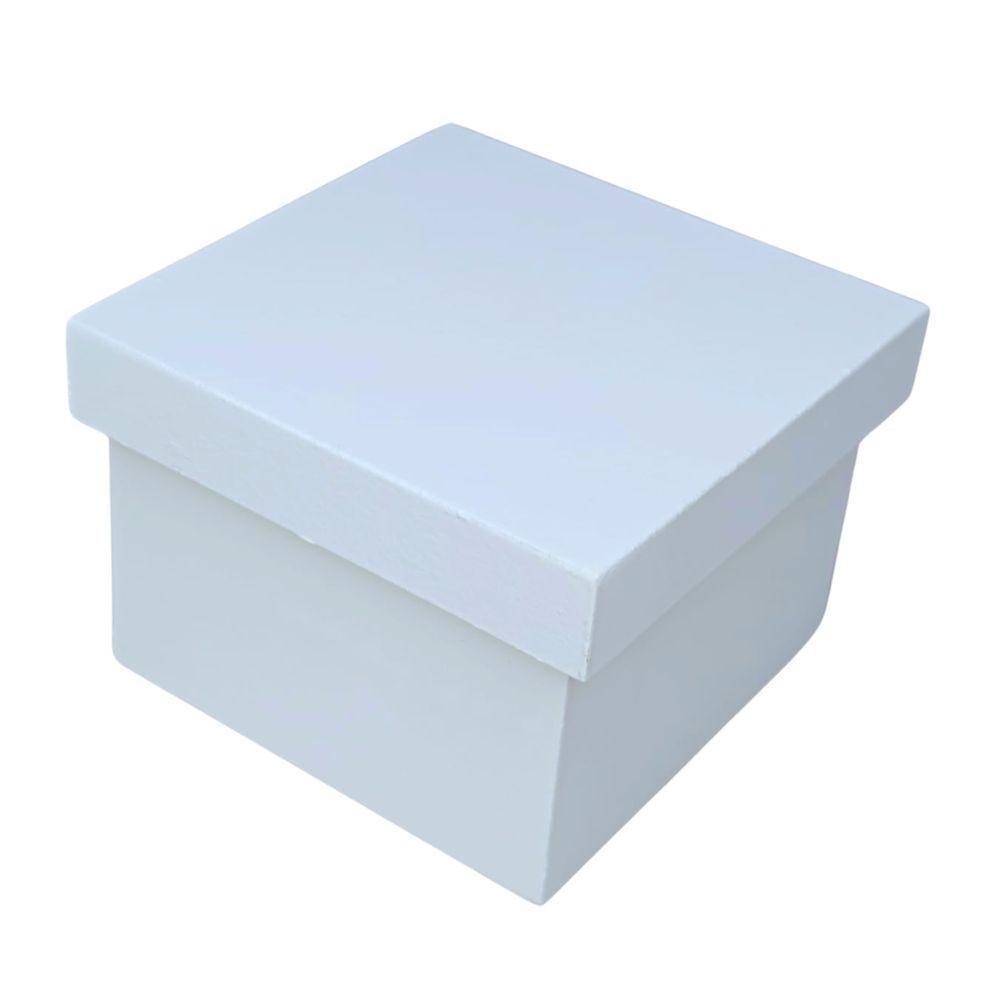 Caixa Pequena Para Lembrancinhas Em Mdf (7x7x5,5) Branco - 1